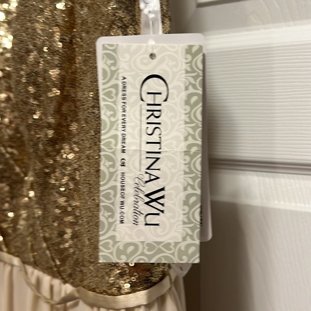 CHRISTINA WU DRESS - Picture 2 of 13